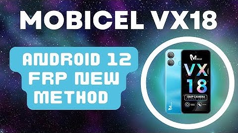 Mobicel Vx18 FRP Bypass💪 | New Method 2024🔥 | Easy Google Account Removal😎 #GSMtech313