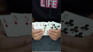 Water and oil Lupet nito/card trick tutorial/ECO Tv #short