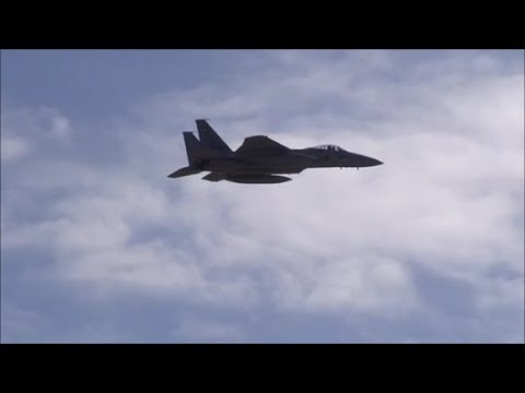 お疲れ様でしたの挨拶で百里から東京コントロールへ【ゴールデンイーグル】 F 15 Rwy21L Takeoff 百里基地 nrthhh