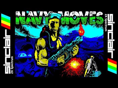 NAVY MOVES (1988) Walkthrough, ZX Spectrum - YouTube