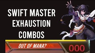 【DNF Duel】:  Swift Master Exhaustion Combos (no mana)