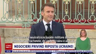 Franța dă undă verde folosirii armelor sale împotriva anumitor ținte de pe teritoriul Rusiei