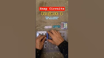 Snap Circuits Project 1.  #snapcircuits #snapcircuit #snap #project #diy #teaching #learning #light