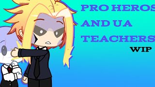 Pro Heroes And Ua Staff React To Future Gacha Reaction Mha React Wip