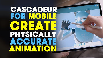Cascadeur for Mobile Coming! | Create Physically Accurate Animation | Amazing Mocap Editing Program