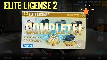 CSR Racing 2 ELITE LICENSE #2
