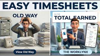 The Problem-Solver: "Stop Wasting Hours on Timesheets! 🕒 #Worklynx"