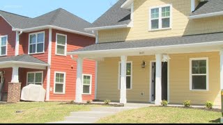 An affordable housing subdivision opens in Columbia, South Carolina