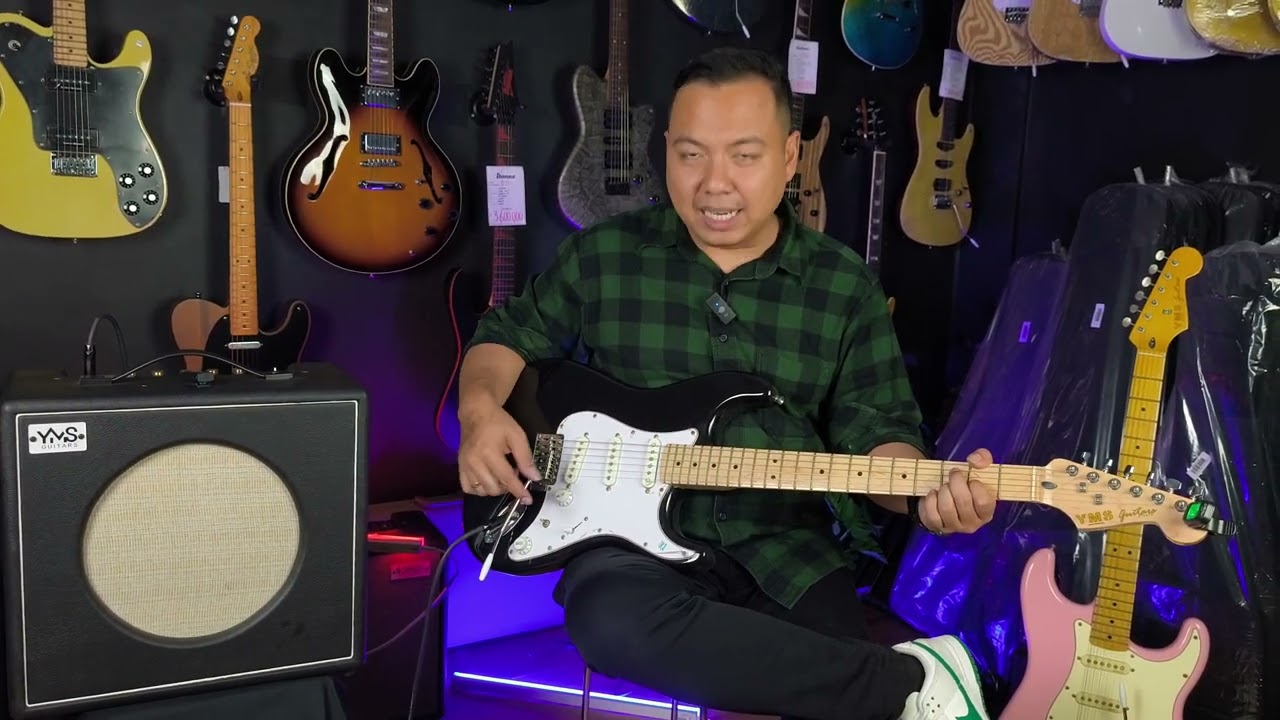 YMS Guitars STR II TEST SOUND - YHULIANT MUSIK SHOP JAKARTA