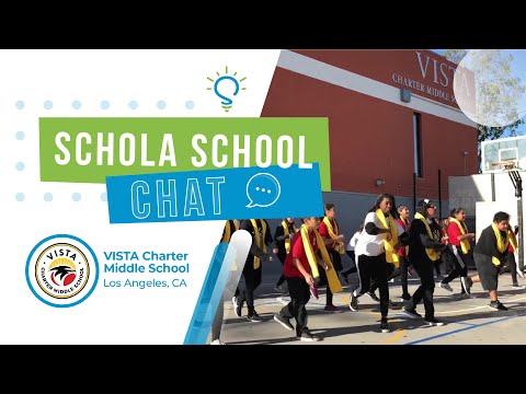 Schola Visits Vista Charter Middle School In LA!