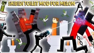 Download Skibidi toilet mod for Melon Free for Android - Skibidi How To Put Mods in Melon Sandbox screenshot 3