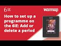 How To Learn How To Set A Programme On Your Warmup 6iE Smart WiFi Thermostat How To Learn How To Set A Programme On Your Warmup 6iE Smart WiFi Thermostat