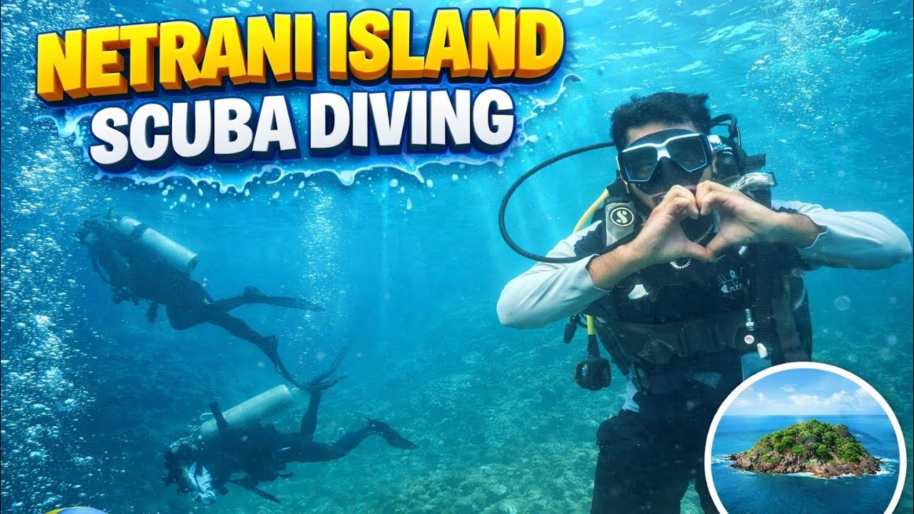 Scuba Diving at Netrani Island 😍 | My First Underwater Adventure 🌊