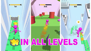 Fall Race 3D -  World Record - Gameplay