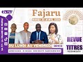 Fajaru du mardi 30 avril 2024