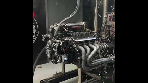 Whipple Supercharged LS V8 Dyno Run #shorts