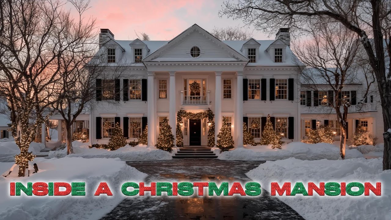 Inside a $120 Million Christmas Mansion | A Luxury Holiday Dream