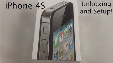 iPhone 4s Unboxing and Setup! (OFFICIAL!)
