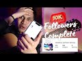 10k Followers Complete On Instagram ✨😍 Thanku so much Guys 🔥