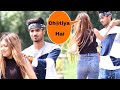 Train driving  prank on cute girlsbharti prankraju bharti