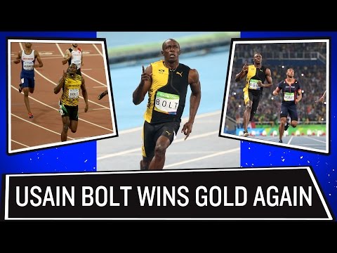 Usain Bolt wins gold in 100m sprint | Rio Olympics 2016
