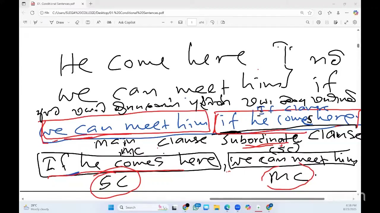 Diploma In English  Advanced level  day 01