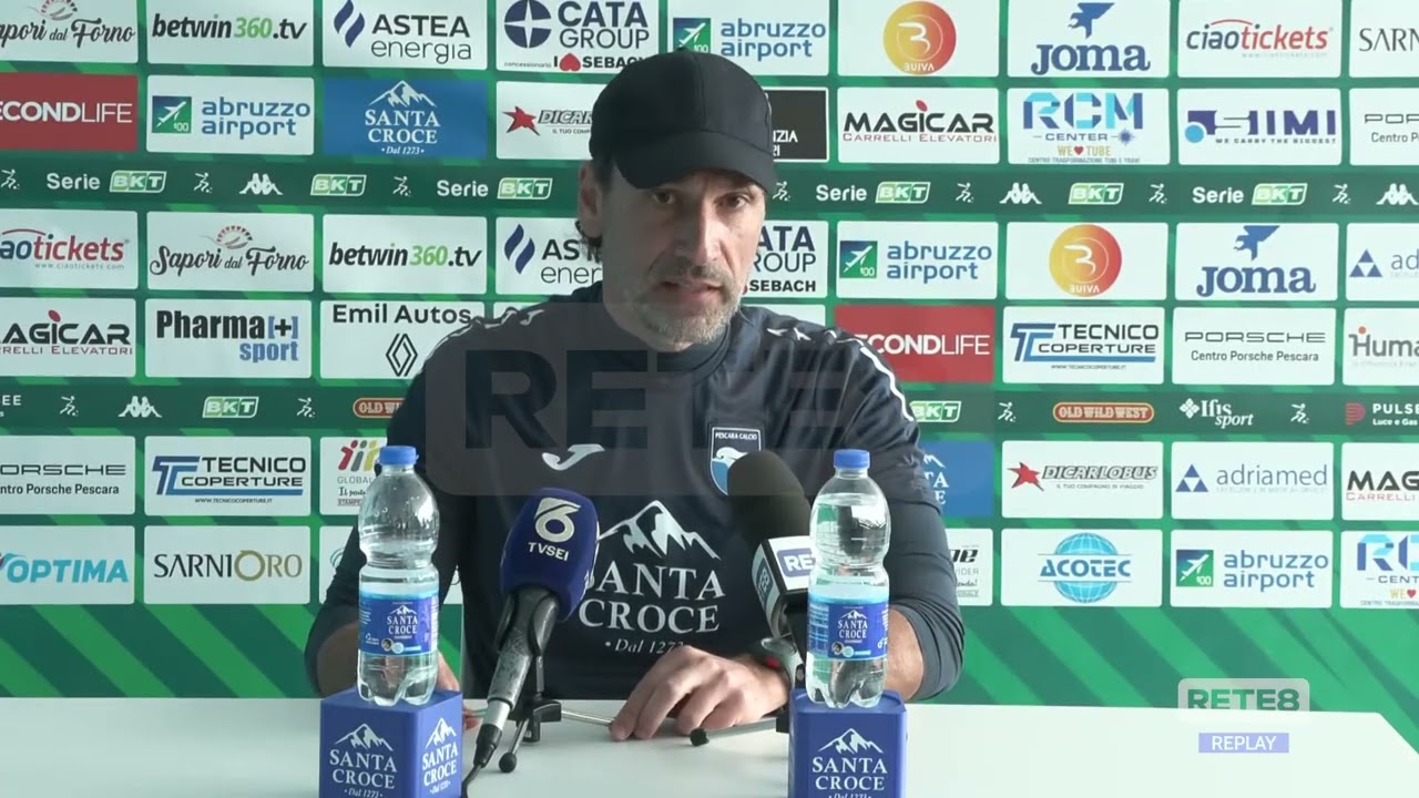 Serie B Pescara Palermo, Gorgone: “Olzer e Lamine in dubbio. Vogliamo fare una grande partita”.