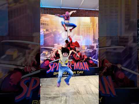 Wawa Try like a Spiderman 😱🤣