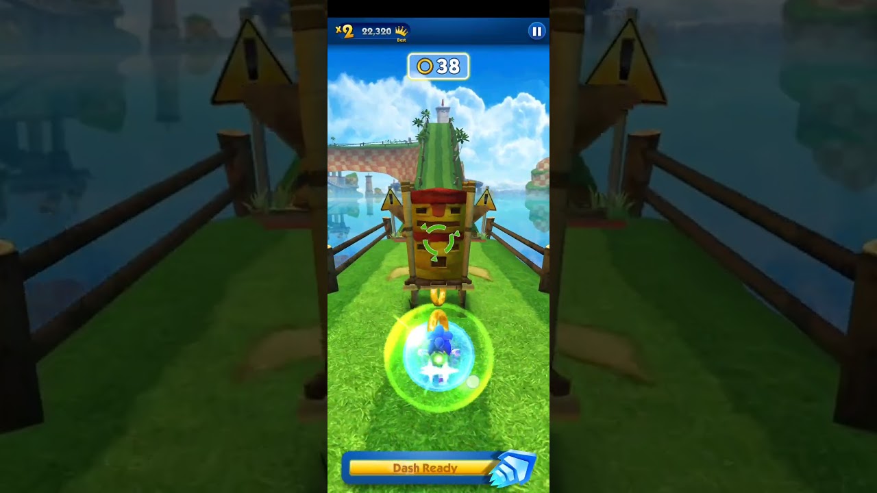 Sonic Dash| Fish 🐠 Eye 👁 jumping| Best android and ios game 🎮