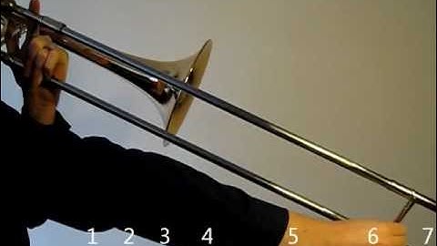 The 7 Trombone Slide Positions