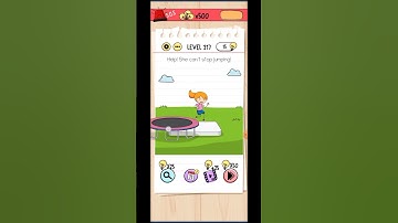 Brain test level 217 solution / help! she can