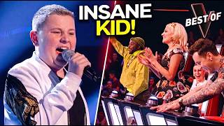 12 Year Old's WHISTLE Note Made The Coaches Sing For Him! | The Voice