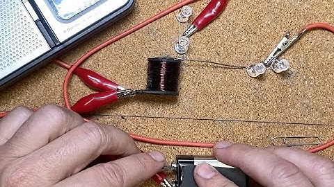DIY Buzzer and Spark Gap Radio Using Paper Clips