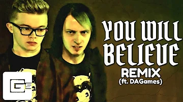 BENDY AND THE INK MACHINE SONG (ft. DAGames) ▶ "You Will Believe" [Remix/Cover] | CG5