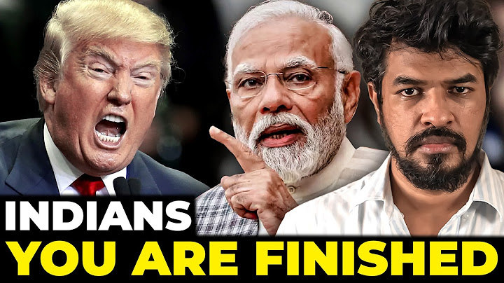 🚨Trump vs Indians are FINISHED?! 😰 500% TARIFF? | Madan Gowri | MG Squad 🖖🏻
