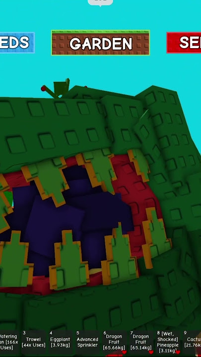 The new venus fly trap in grow a garden sell value 💀 #roblox #growagarden