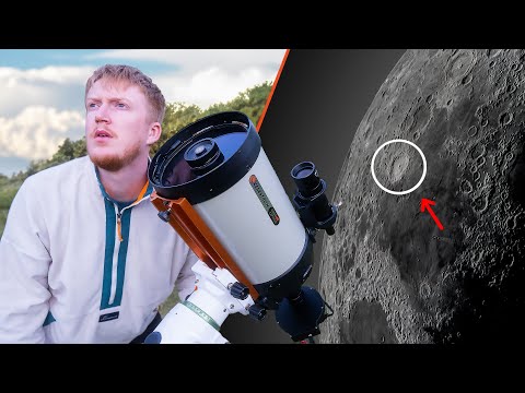 I Took a Picture of the Moon at 2000MM!