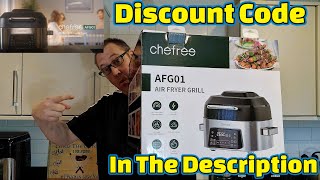 AIRFRYER À AIR CHAUD MULTIFONCTION 🤩 CHEFREE AFG01 Grill Air Fryer 