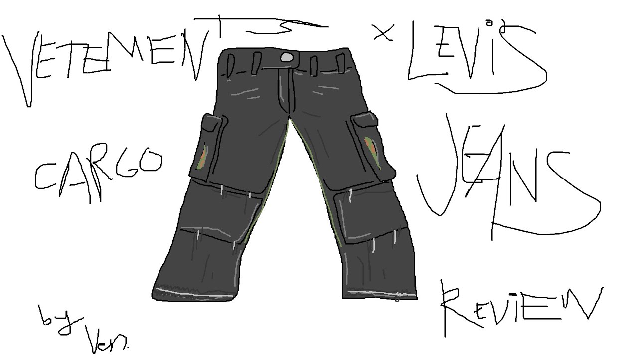 Vetements X Levi's Cargo Jeans - Review - YouTube