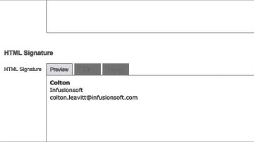How do I customize my signature