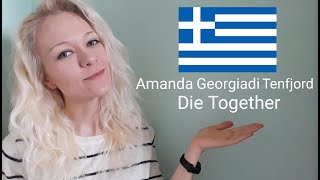 GREECE | Amanda Georgiadi Tenfjord - Die Together | Eurovision Song Contest 2022 | Blind Reaction