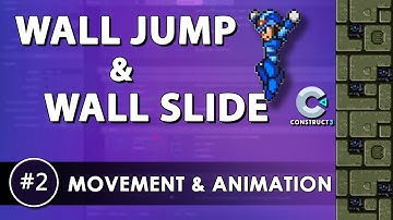 Construct 3 Tutorial #2 - Wall Jump & Wall Slide - Megaman X style - Player Controls & Animations