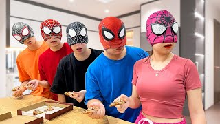 PRO 5 SPIDER-MAN Team || An unlucky day !!! ( Funny Action In Real Life ) by Bunny Life