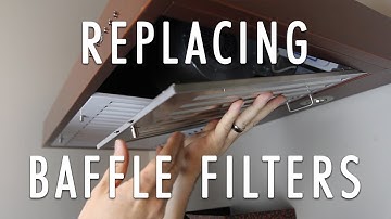 How to Replace A Baffle Filter in A ZLINE Range Hood