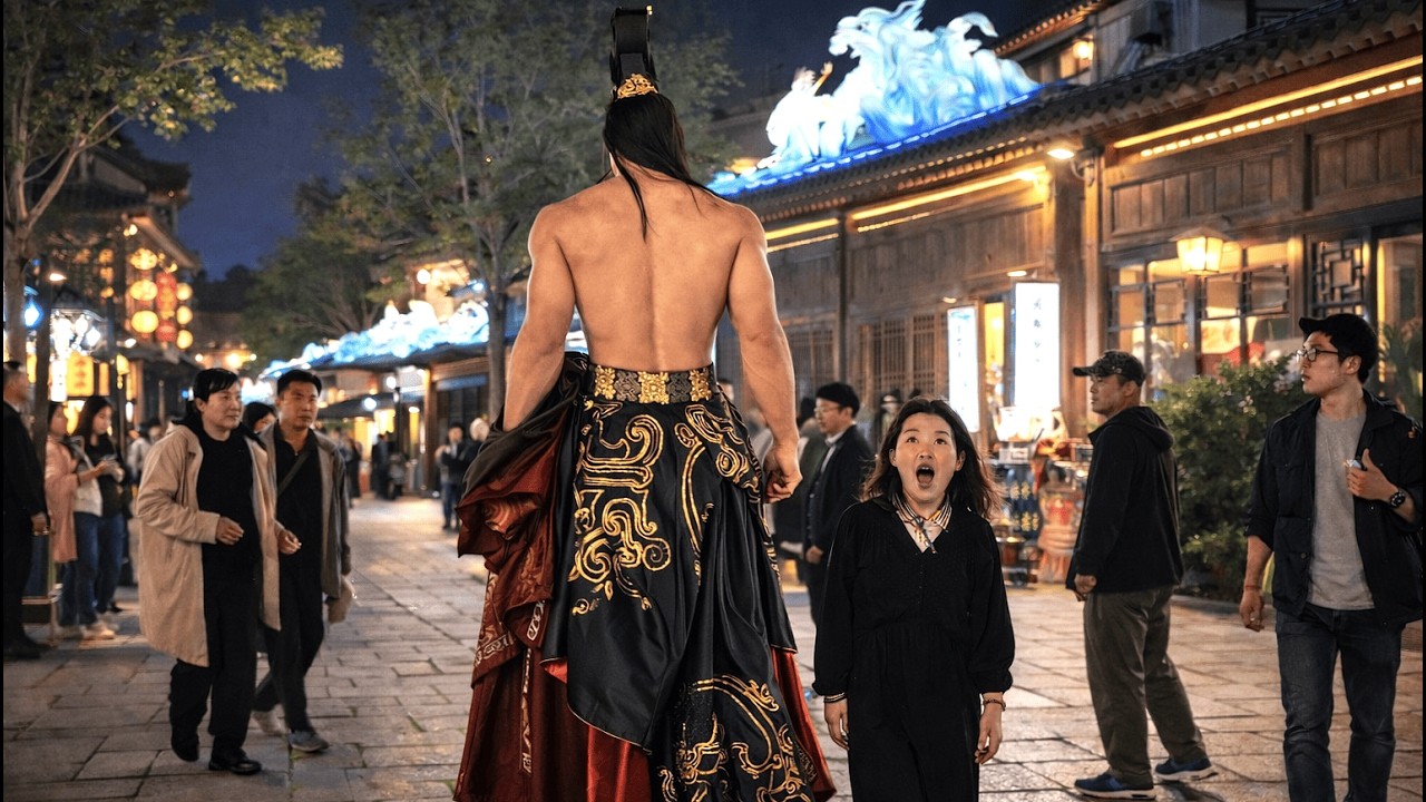 Красавец-великан шокировал публику своим косплеем в ханьфу! Реакция улиц 💕