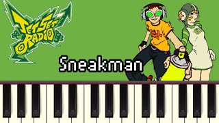 Sneakman - Jet Set Radio [Synthesia] chords