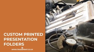 Custom Printed Presentation Folders | Tradeprint