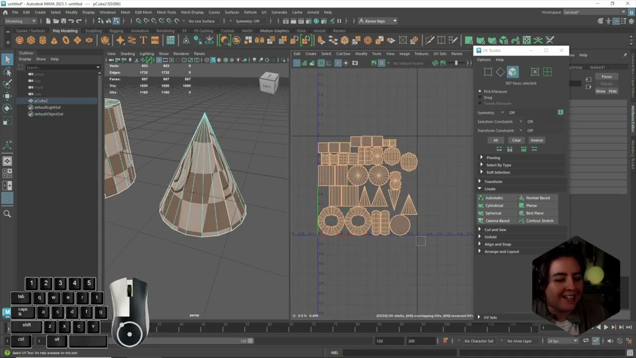 In Depth UV Unwrapping in Maya