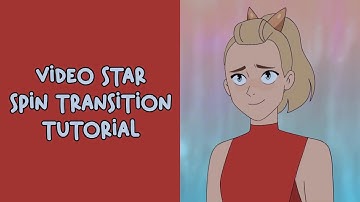 EASY - Video Star Tutorial - How to do the Spin Transition on Video Star with QR CODES + graphs