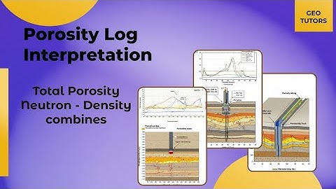 Porosity Log Interpretation- Neutron Density combined